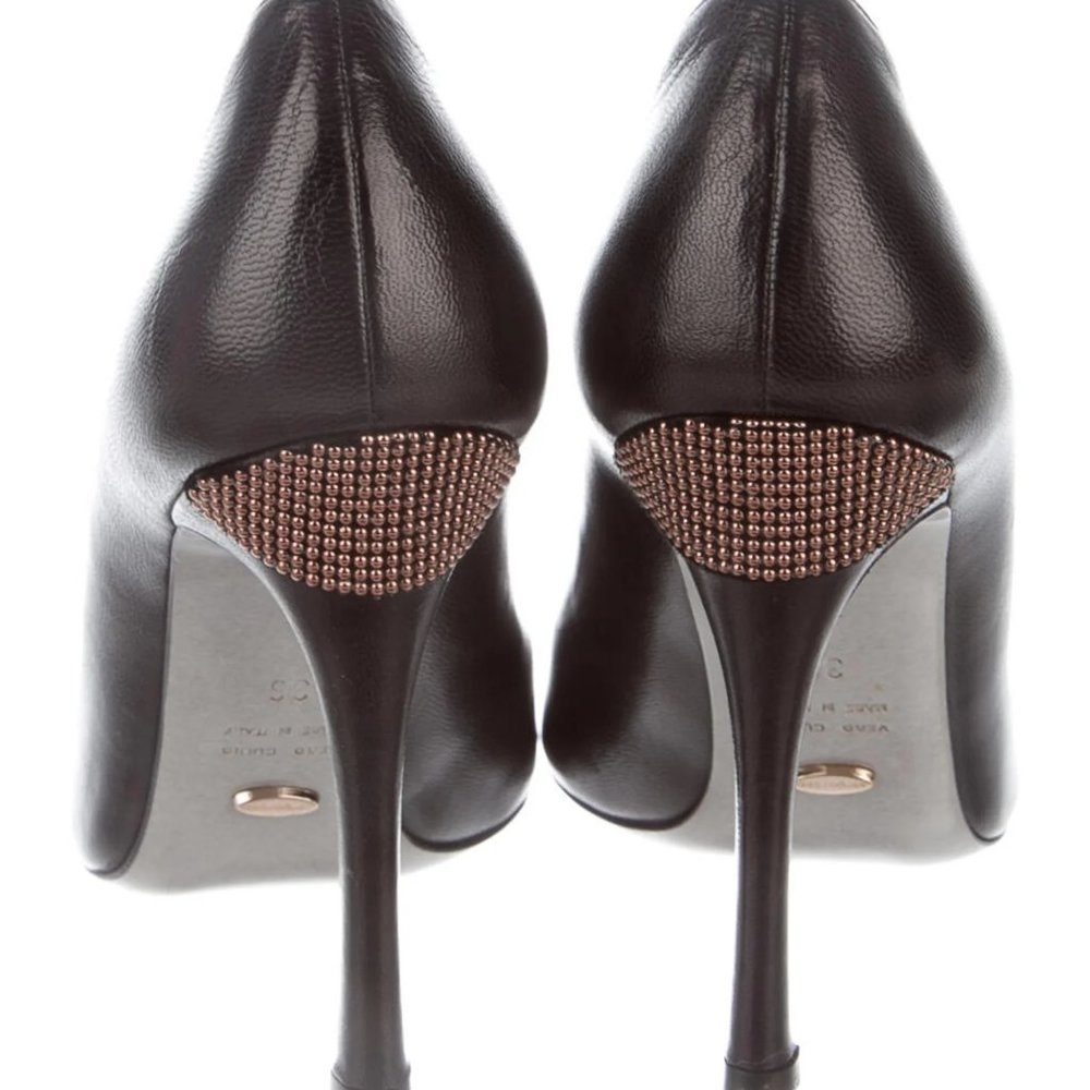 SERGIO ROSSI Leather  Pumps - Picture 3 of 3